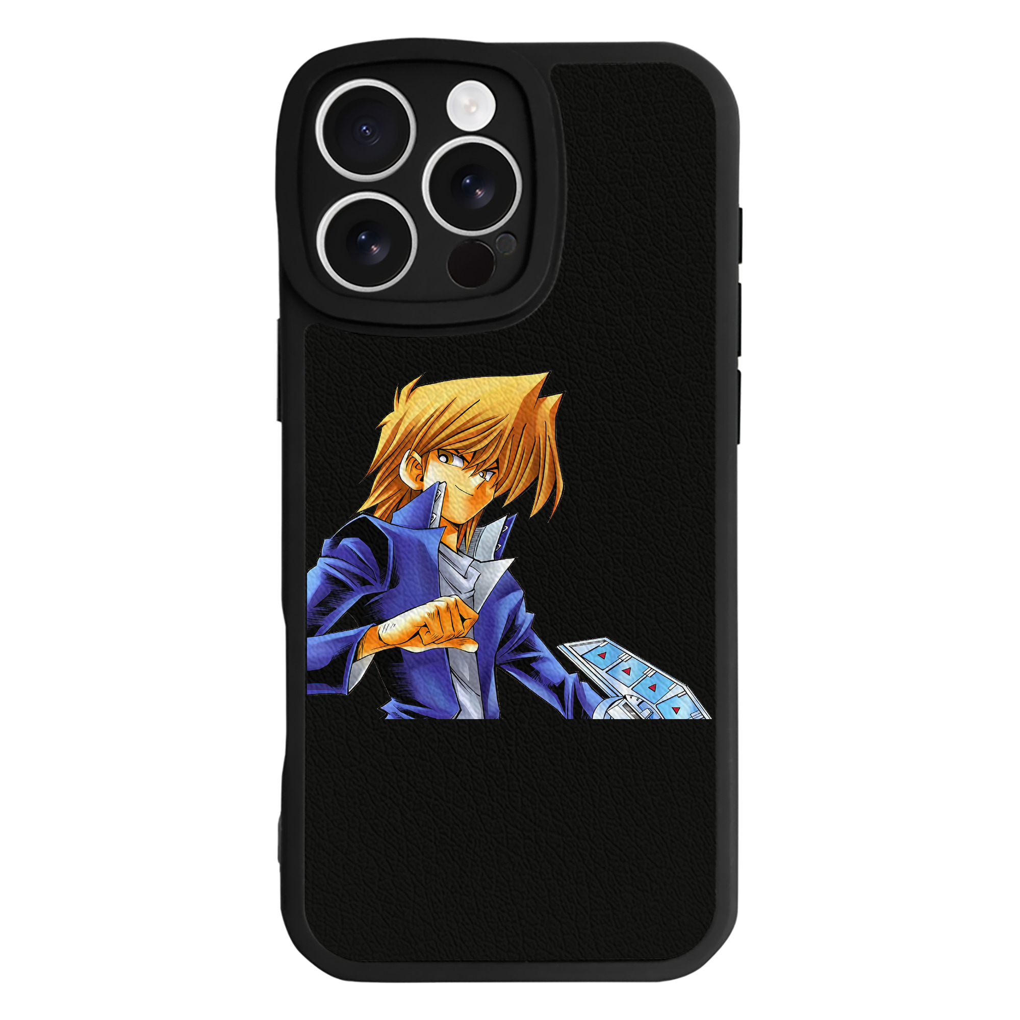 遊☆戯☆王 Yu-Gi-Oh! 【iPhone 16シリーズ対応】シリコンスマホケース（レザー調） 材質：シリコン